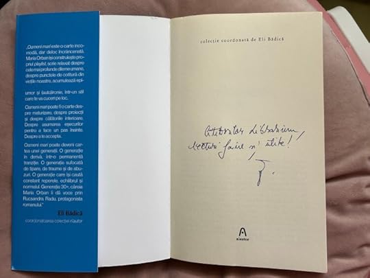 Maria Orban - Oameni mari | Recenzie