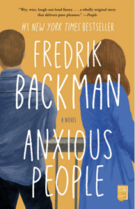 Book cover for Anxious People by Fredrik Backman