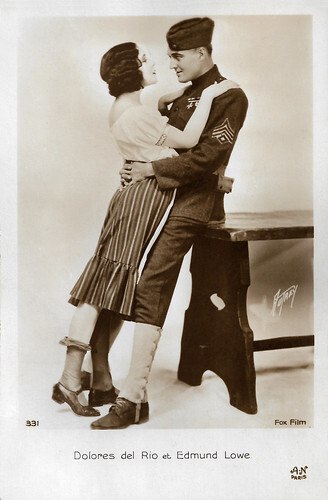 Dolores Del Rio and Edmund Lowe in What Price Glory? (1926)