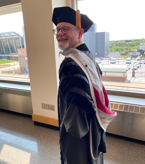 William Kent Krueger at commencement