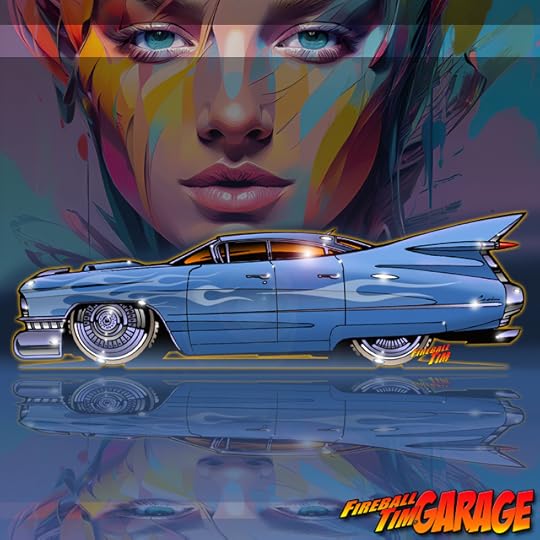 Cadillac Custom Car Art