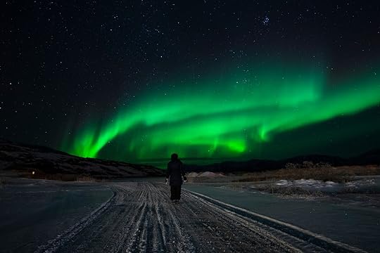 Northern light in Kangelussuaq, Greenland