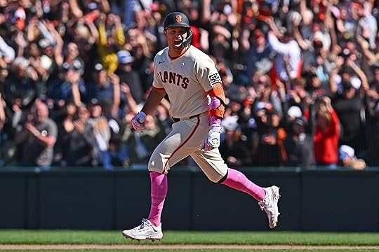 San Francisco Giants’ Casey Schmitt (10) celebrates after hitting the...