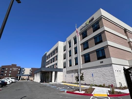 The Home2 Suites by Hilton hotel is next to the Springhill Suites by Marriott hotel in Marina. Both hotels are owned and operated by Monterey Peninsula Hotels Group headed by President and CEO Harvey Dadwal. (James Herrera/Monterey Herald)