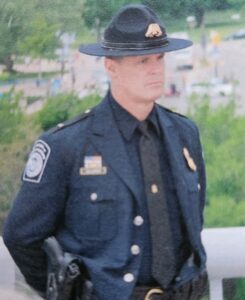 A man in his U.S. Customs Uniform