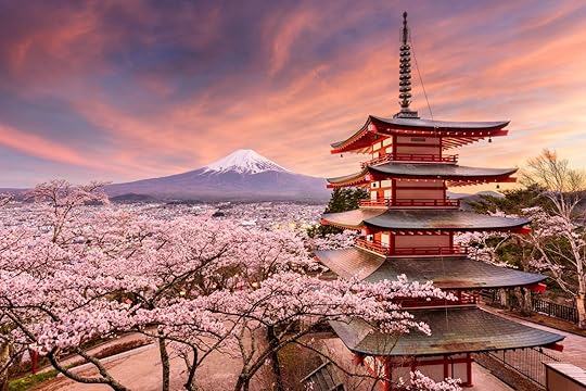 Temple at Fujiyoshida- near mount fuji, japan