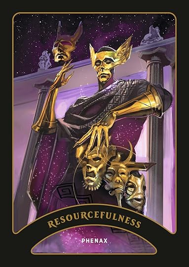 Magic the gathering oracle deck card art phenax