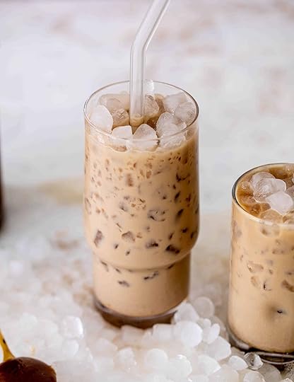 peanut butter iced lattes