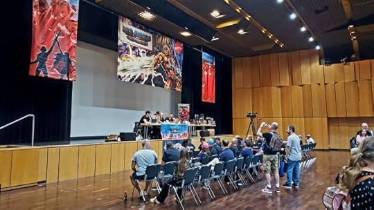 Panel of several ToyTubers at Los Amigos 2024 in Neuss