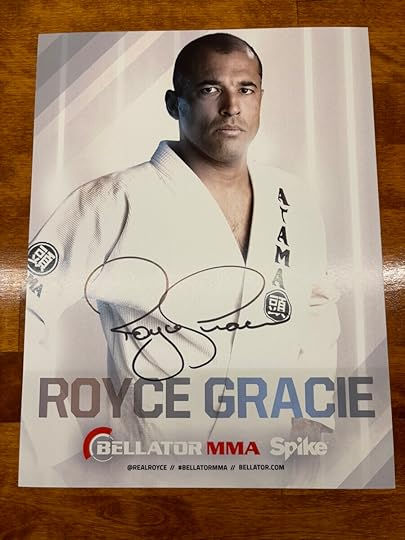 Royce Gracie the first UFC champion ever has the mindset of a champion.