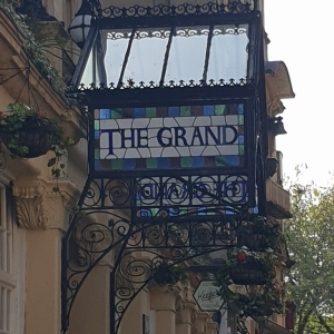 Entrance to Grand Hotel, Bristol