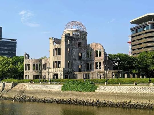 Famous dark tourism destination the Hiroshima Memorial and Genbaku Dome
