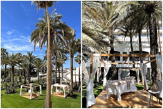 Massage beds at Paradisus by Melia Gran Canaria