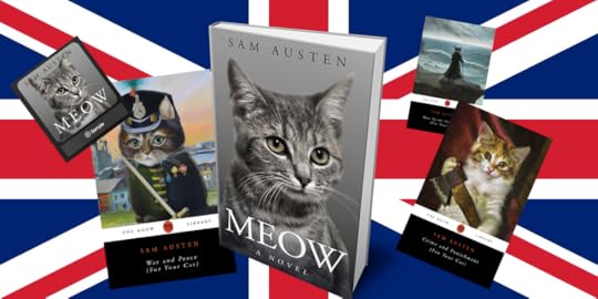 Meow Library titles available in UK: Meow: A Novel, War and Peace For Your Cat