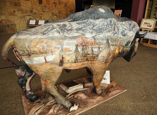 bison statue