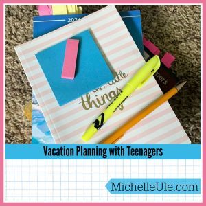 Vacation planning with teenagers