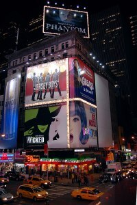 Choice of musical theater in NYC