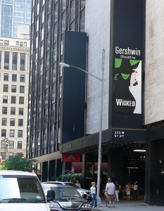 Gershwin Theater NYC for Wicked