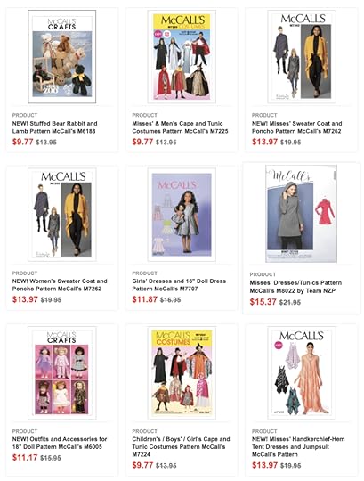 McCalls Sewing Patterns on Sale at Nancy Zieman Productions at ShopNZP.com