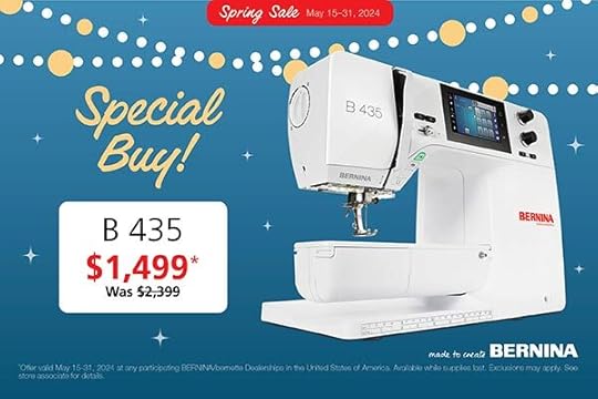All BERNINA Sewing Machines are on SALE at the Nancy Zieman Sewing Studio and Quilt Shop in Downtown Beaver Dam Wisconsin