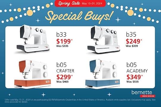 All bernette sewing machines on Sale at Nancy Zieman Productions at ShopNZP.com