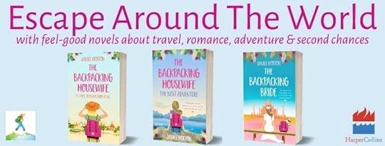 The Backpacking Housewife series of books by Janice Horton published by HarperCollins