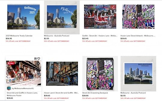 A Zazzle collection based on Melbourne, Australia
