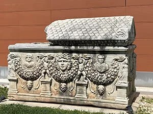 Stone box from Ephesus