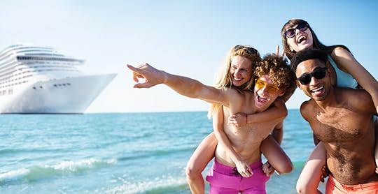 norwegian asia cruises -- young people by ship