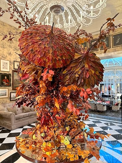 Autumnumbrellasdisplaythesavoy23