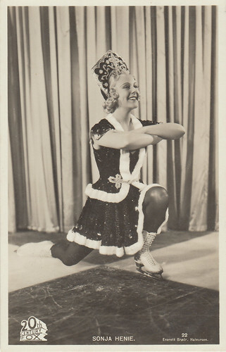 Sonja Henie in Thin Ice (1937