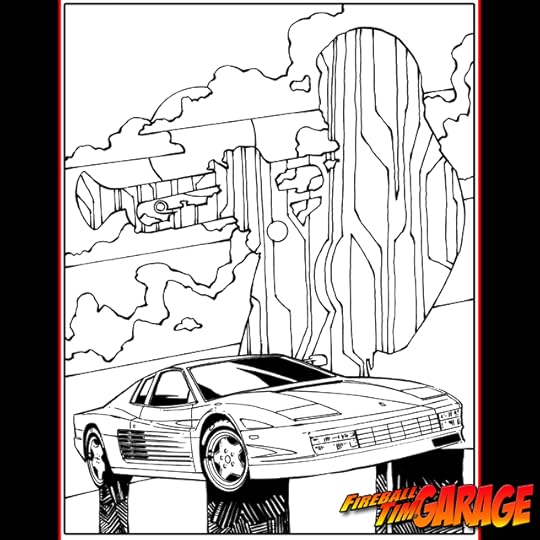 Ferrari Testarossa Concept Art