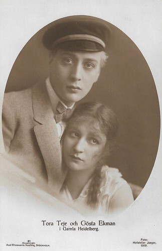 Tora Teje and Gösta Ekman in Old Heidelberg
