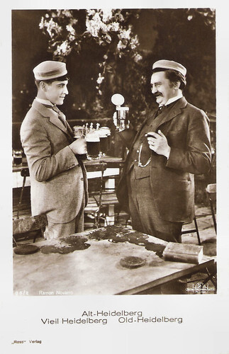 Ramon Novarro and Jean Hersholt in The Student Prince in Old Heidelberg (1927)