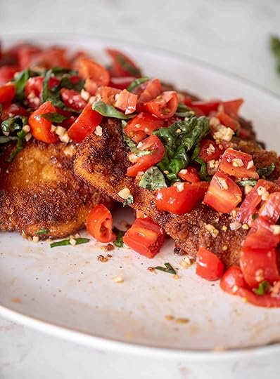 crispy bruschetta chicken