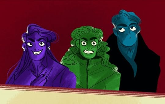 Zeus, Poseidon, and Hades in