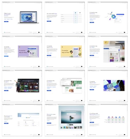 Microsoft Edge setup experience