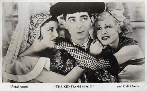 Ruth Hall, Eddie Cantor and Lyda Roberti in The Kid from Spain (1932)