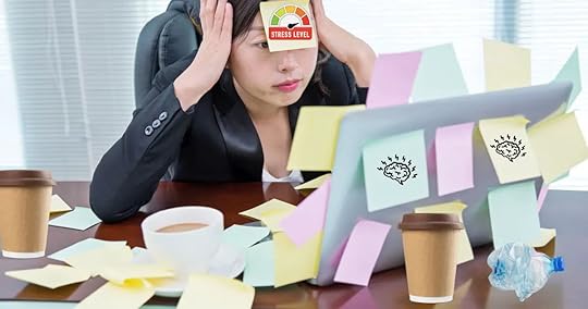 Negative thoughts can stress you out.