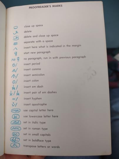 Proofreader's Marks