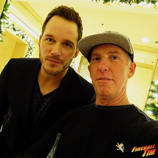 Actor Chris Pratt and Hollywood Car Designer Fireball Tim