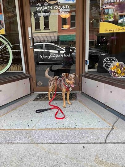 Sunny at Visit Wabash County Welcome Center