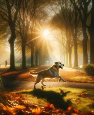 wandelen met de hond