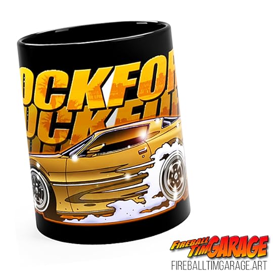 Rockford Files Pontiac Firebird Trans Am Concept Art Mug