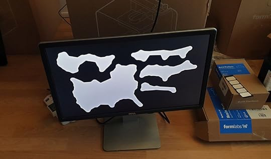Image of a layer on a 4K monitor