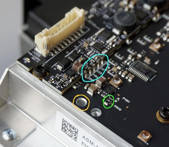 LED driver electronics detail
