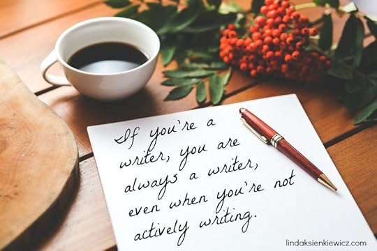 you are always a writer