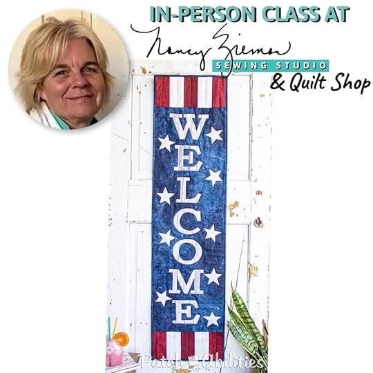 ABWP_01_A_Big_Welcome_Patriotic_Wall_Hanging_Top_Sewing_Class