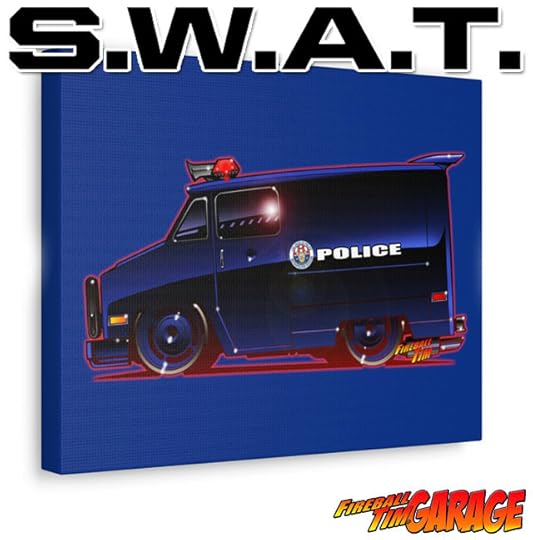 Swat Van Concept Art by Fireball Tim