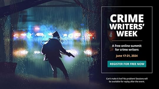 ProWritingAid Crime Writers' Week. A free online summit for crime writers. 17-24 June 2024. Register for free now.